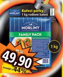 Norma Kuřecí párky nabídka