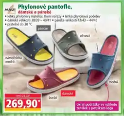 Norma Phylonové pantofle, dámské a pánské nabídka