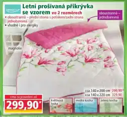 Norma Letní prošívaná přikrývka se vzorem nabídka