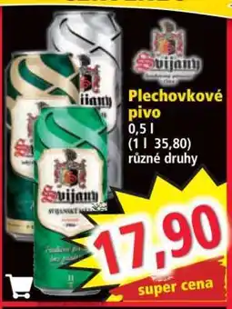 Norma Plechovkové pivo nabídka