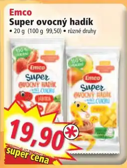 Norma EMCO SUPER OVOCNÝ HADÍK nabídka