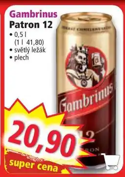 Norma Gambrinus Patron 12 nabídka