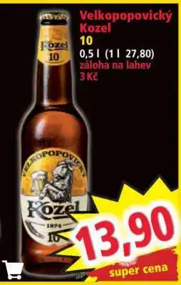 Norma Velkopopovický Kozel 10 nabídka