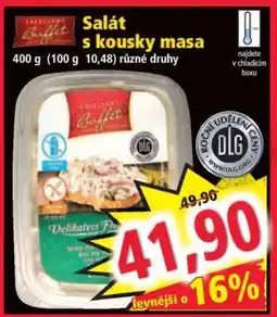 Norma Salát s kousky masa nabídka