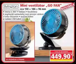 Norma Mini ventilátor „GO FAN“ nabídka