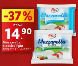 Lidl Mozzarella classic/light, 220 g nabídka