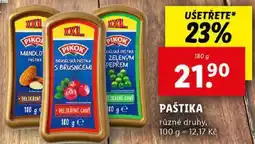 Lidl PAŠTIKA, 180 g nabídka