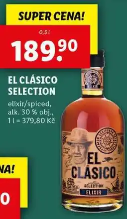 Lidl EL CLÁSICO SELECTION, 0,5 l nabídka