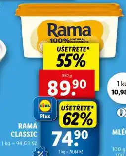 Lidl RAMA CLASSIC, 950 g nabídka