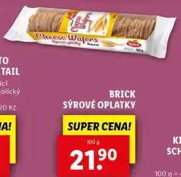 Lidl BRICK SÝROVÉ OPLATKY, 100 g nabídka