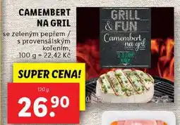 Lidl CAMEMBERT NA GRIL, 120 g nabídka
