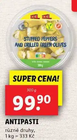 Lidl ANTIPASTI, 300 g nabídka