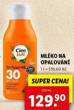 Lidl MLÉKO NA OPALOVÁNÍ, 250 ml nabídka