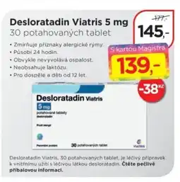 Magistra lékárny Desloratadin Viatris nabídka