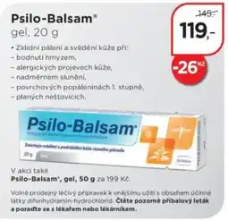 Magistra lékárny Psilo-Balsam gel nabídka