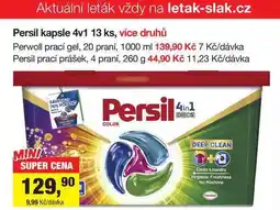 Šlak Persil prací kapsle 4v1 13ks nabídka