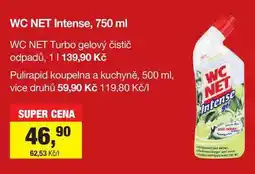 Šlak WC NET Intense, 750 ml nabídka