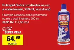 Šlak Pulirapid čistící prostředek na rez a vodní kámen, 750 ml nabídka