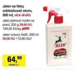 Šlak Jelen na fleky odstraňovač skvrn, 500 ml, více druhů nabídka