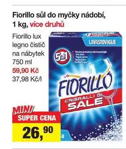 Šlak Fiorillo sůl do myčky nádobí, 1 kg nabídka