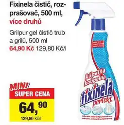 Šlak Fixinela čistič, rozprašovač, 500 ml, více druhů nabídka