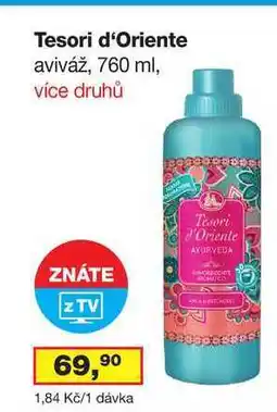 Ráj drogerie Tesori d'Oriente aviváž, 760 ml, více druhů nabídka