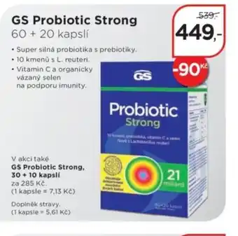 Magistra lékárny GS Probiotic Strong nabídka