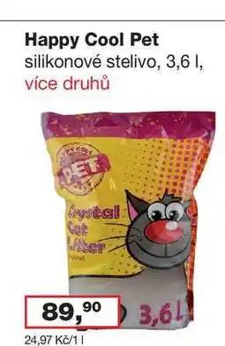 Ráj drogerie Happy Cool Pet silikonové stelivo, 3,6 l nabídka
