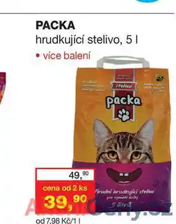 Ráj drogerie PACKA hrudkující stelivo, 5l nabídka