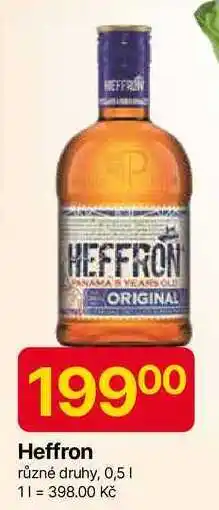 Hruška Heffron různé druhy, 0,5l nabídka