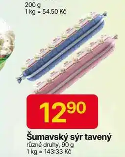 Hruška Šumavský sýr tavený různé druhy, 90 g nabídka