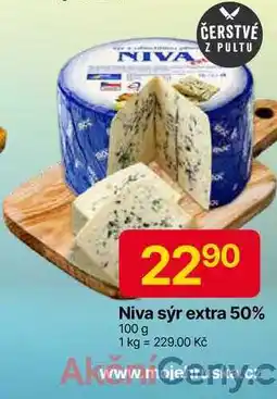 Hruška Niva sýr extra 50% 100 g nabídka