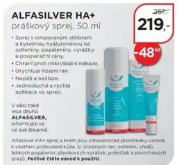 Magistra lékárny ALFASILVER HA+ nabídka