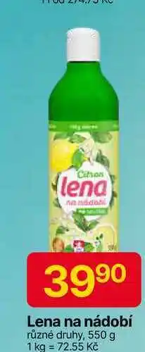 Hruška Lena na nádobí různé druhy, 550 g 1 nabídka
