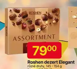 Hruška Roshen dezert Elegant různé druhy, 145-154 g nabídka