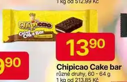 Hruška Chipicao Cake bar různé druhy, 60-64 g nabídka