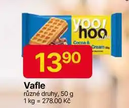 Hruška Vafle různé druhy, 50 g nabídka