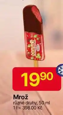 Hruška Prima Mrož 50ml, vybrané druhy nabídka