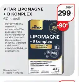 Magistra lékárny VITAR Lipomagne + B Komplex nabídka