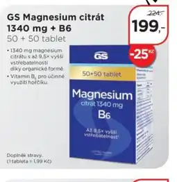 Magistra lékárny GS Magnesium citrát + B6 nabídka