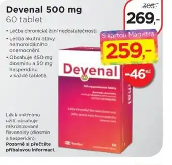 Magistra lékárny Devenal nabídka