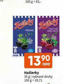 Terno Hašlerky nabídka