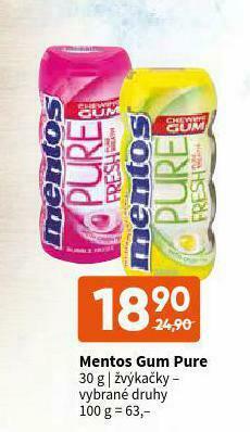 Terno Mentos gum pure nabídka