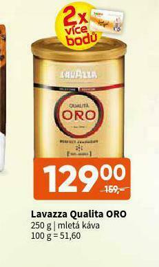 Terno Lavazza qualita oro mletá káva nabídka