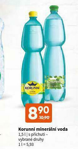 Terno Korunní s příchutí nabídka