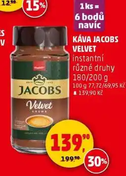 Penny Market KÁVA JACOBS VELVET nabídka