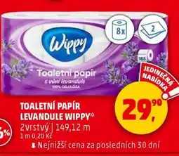 Penny Market TOALETNÍ PAPÍR LEVANDULE WIPPY nabídka