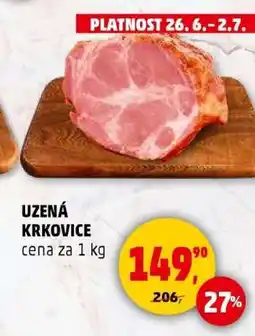 Penny Market Uzená krkovice nabídka