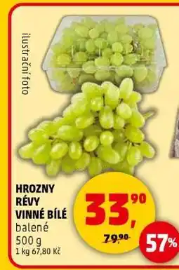 Penny Market HROZNY RÉVY VINNÉ BÍLÉ nabídka