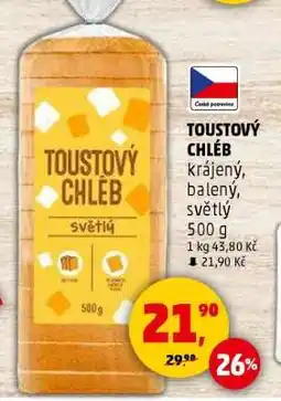 Penny Market TOUSTOVÝ CHLÉB nabídka
